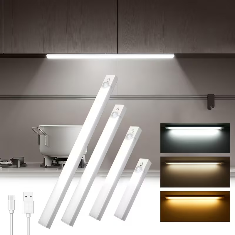 Ultra-Thin Motion Sensor Under-Cabinet LED Light view 4