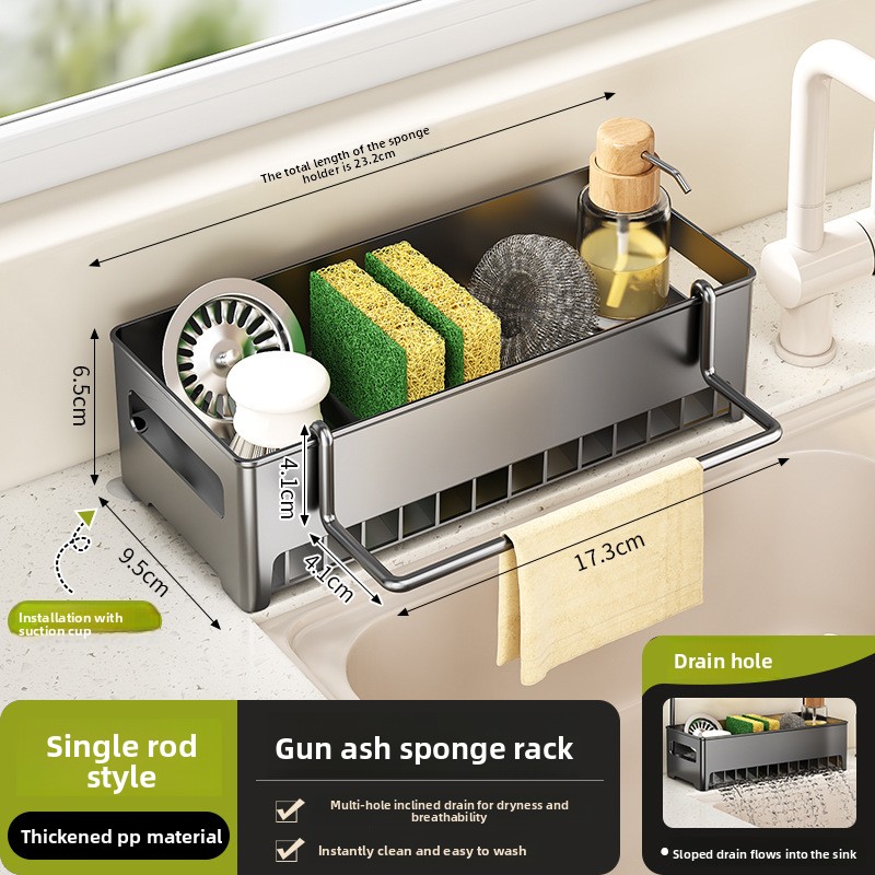Kitchen Sink Organizer Rack view 6