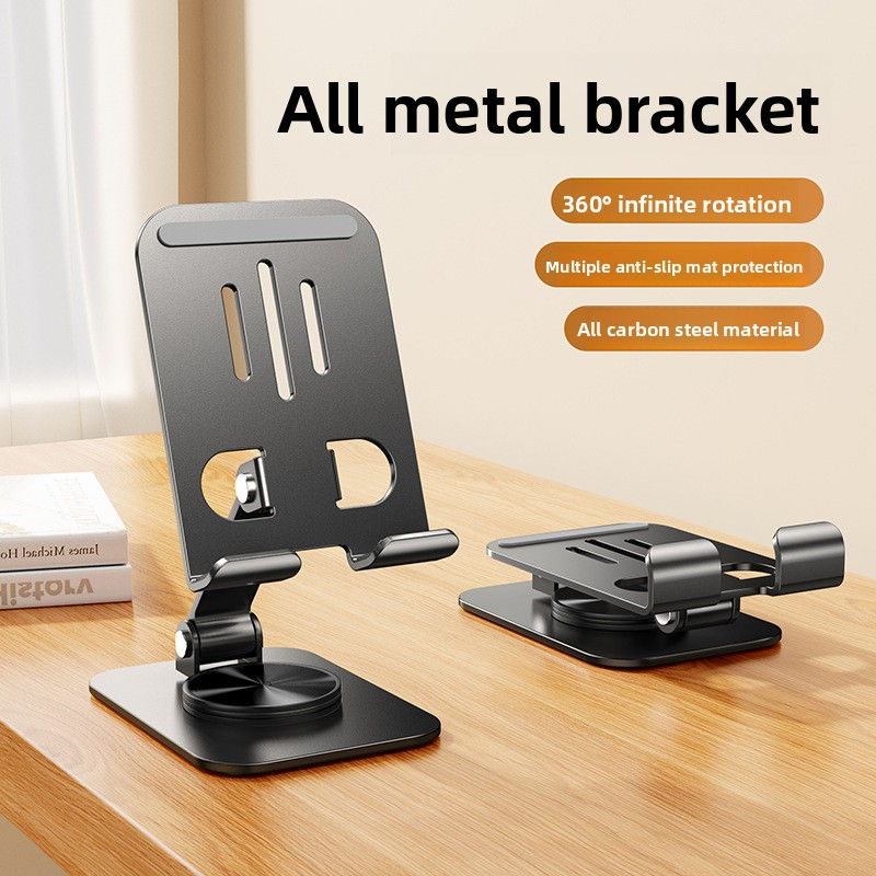 Thumbnail: Adjustable 360 Rotating Aluminum Phone Holder Stand