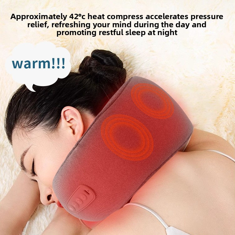Thumbnail: U-Shaped Inflatable Neck Massager Pillow