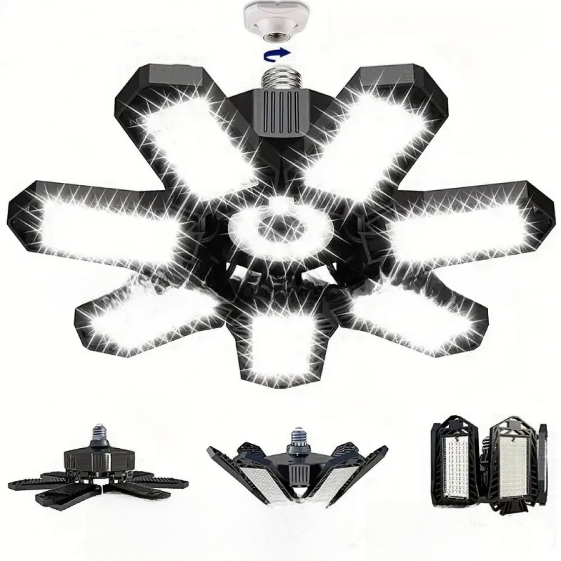 Foldable LED Garage Light — Home Tech | Kinetic Source