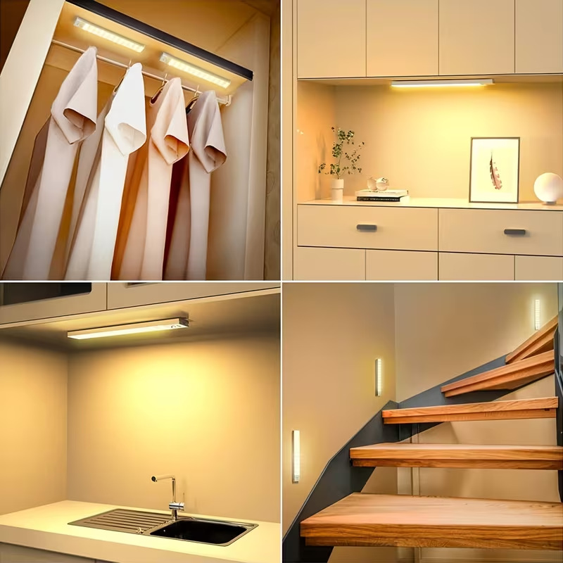 Ultra-Thin Motion Sensor Under-Cabinet LED Light view 3