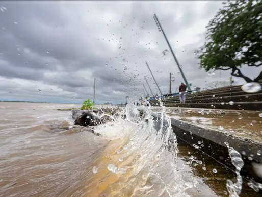 Nível do Guaíba em Porto Alegre volta a subir