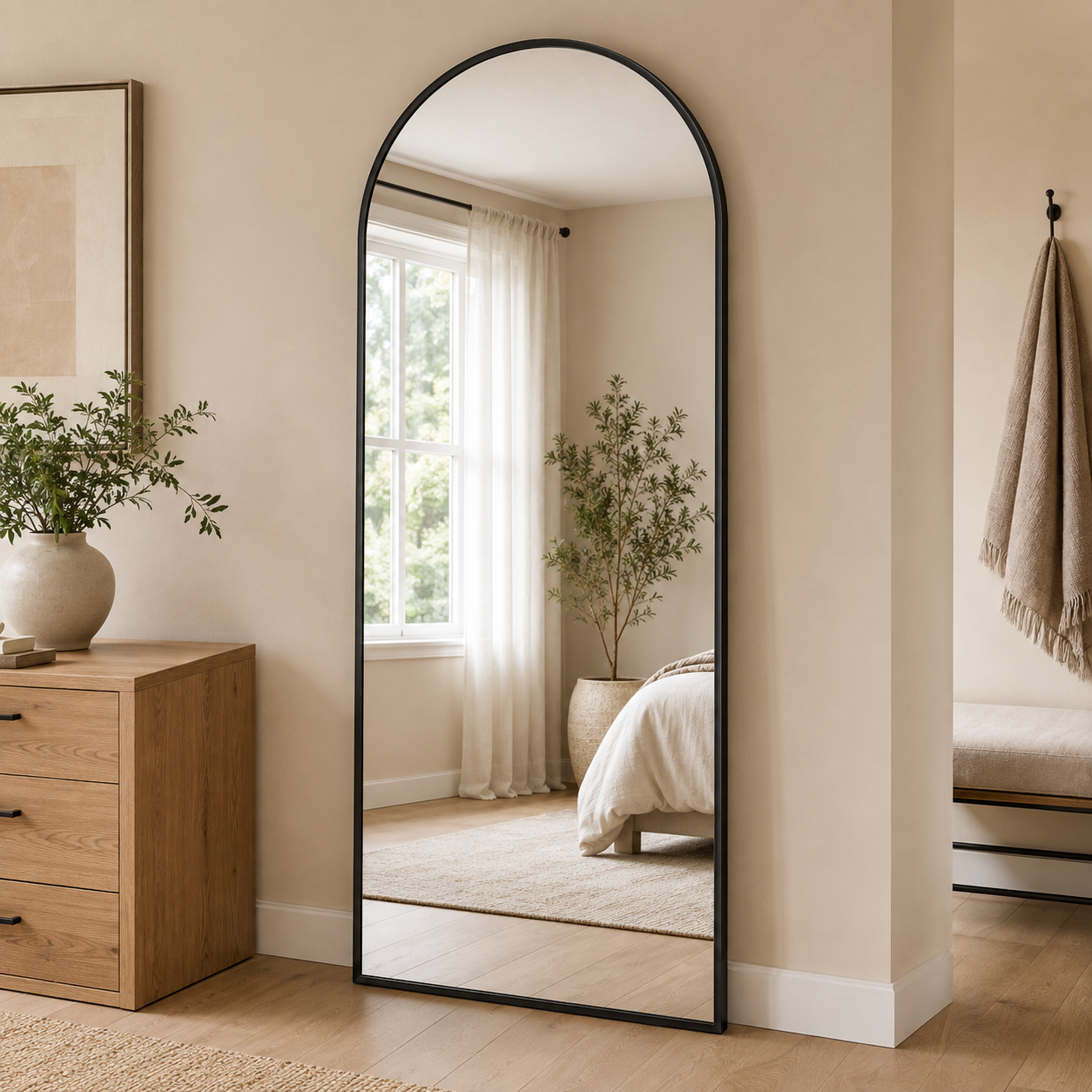 DailyView Full-Length Arched Floor Mirror