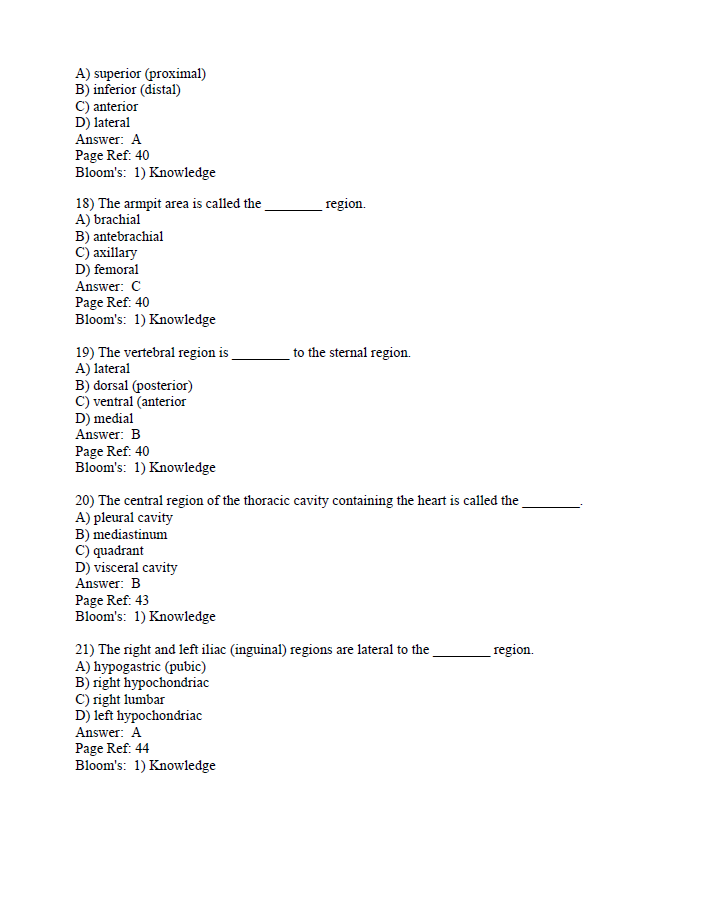 Thumbnail: Essentials of Human Anatomy & Physiology 13th Edition Marieb TEST BANK