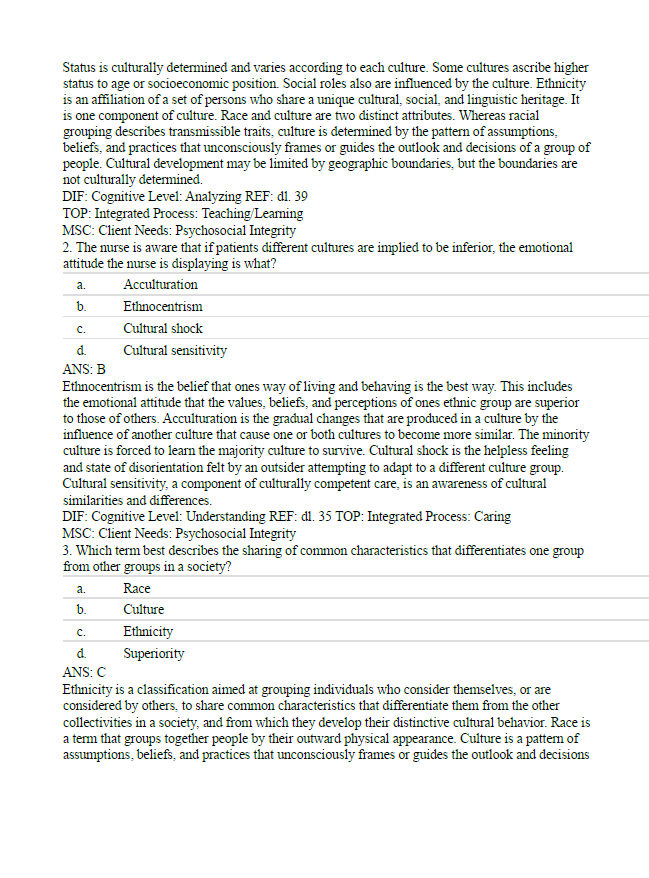 Thumbnail: Wongs Essentials of Pediatric Nursing 11th Edition TEST BANK