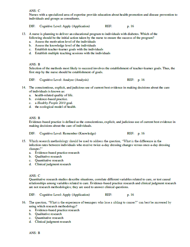 Thumbnail: Health Promotion Throughout the Life Span 10th Edition TEST BANK