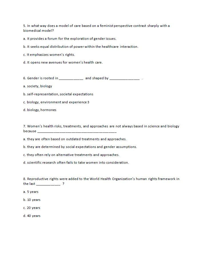 Thumbnail: Women's Gynecologic Health 3rd Edition TEST BANK