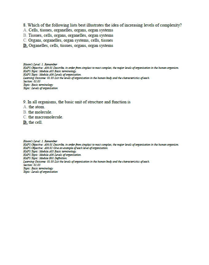 Thumbnail: Holes Human Anatomy and Physiology 16th Edition TEST BANK