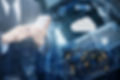 Double exposure of professional business