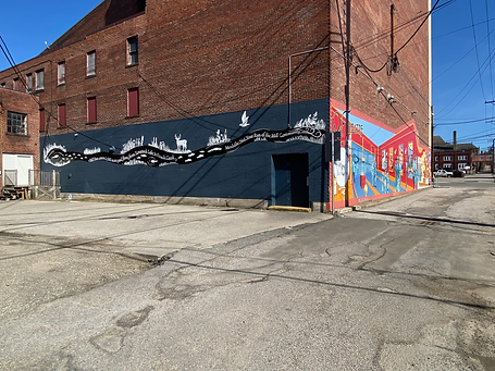 Image of Murals on the Bill Lawrence building