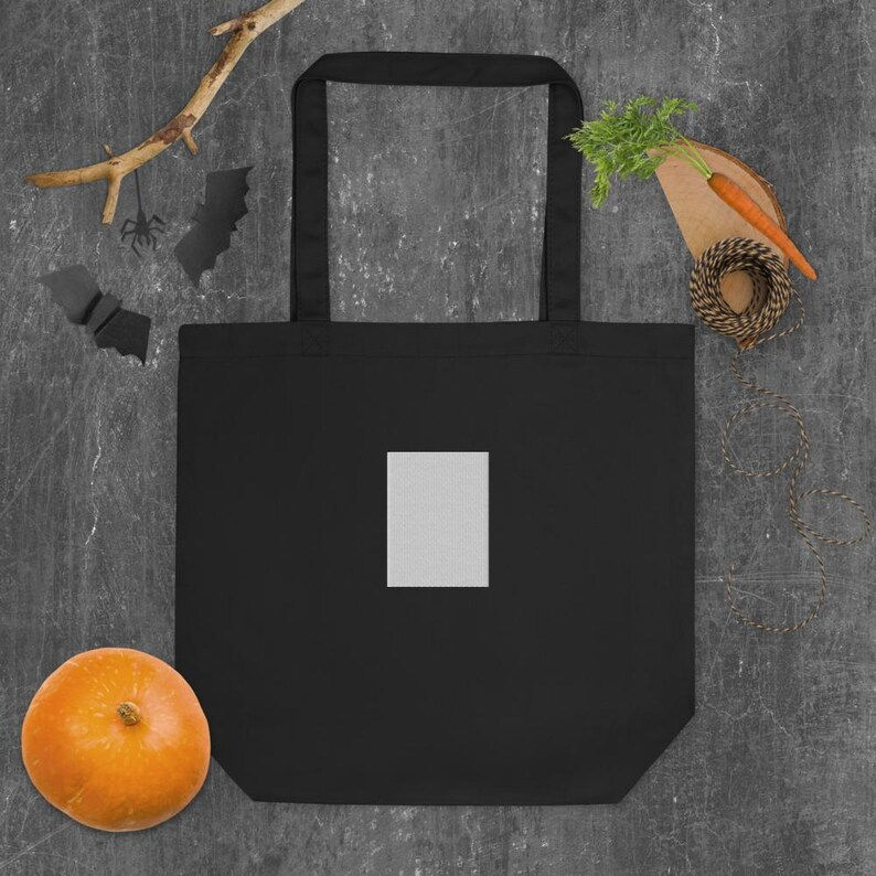 Thumbnail: Eco Tote Bag -Custom embroidered bag made with organic cotton. Perfect for every