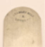 Trademark Stamped on the Cutter of Traut's Spoke Shave Style Chamfer Plane