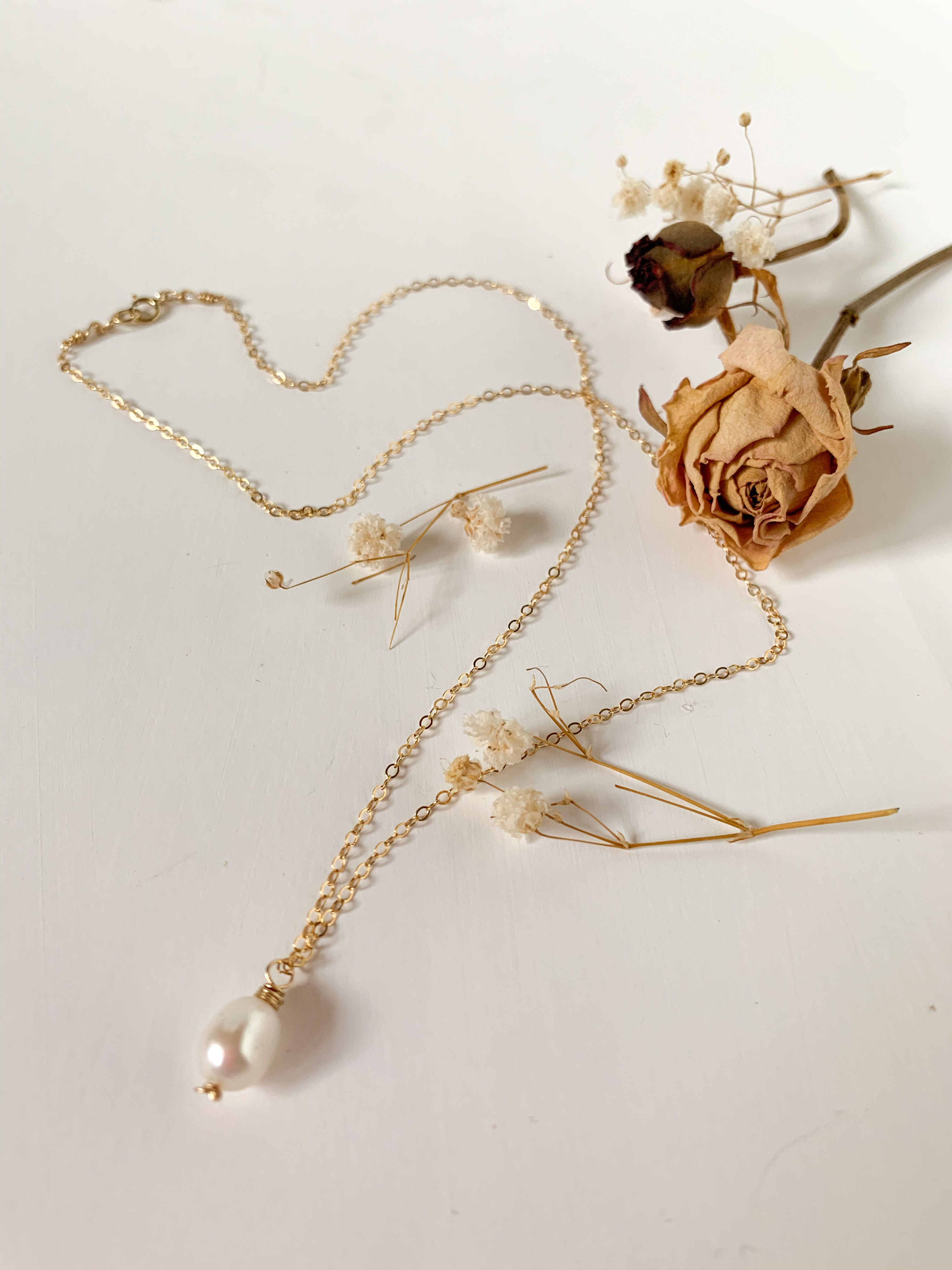 Pearl Drop Necklace