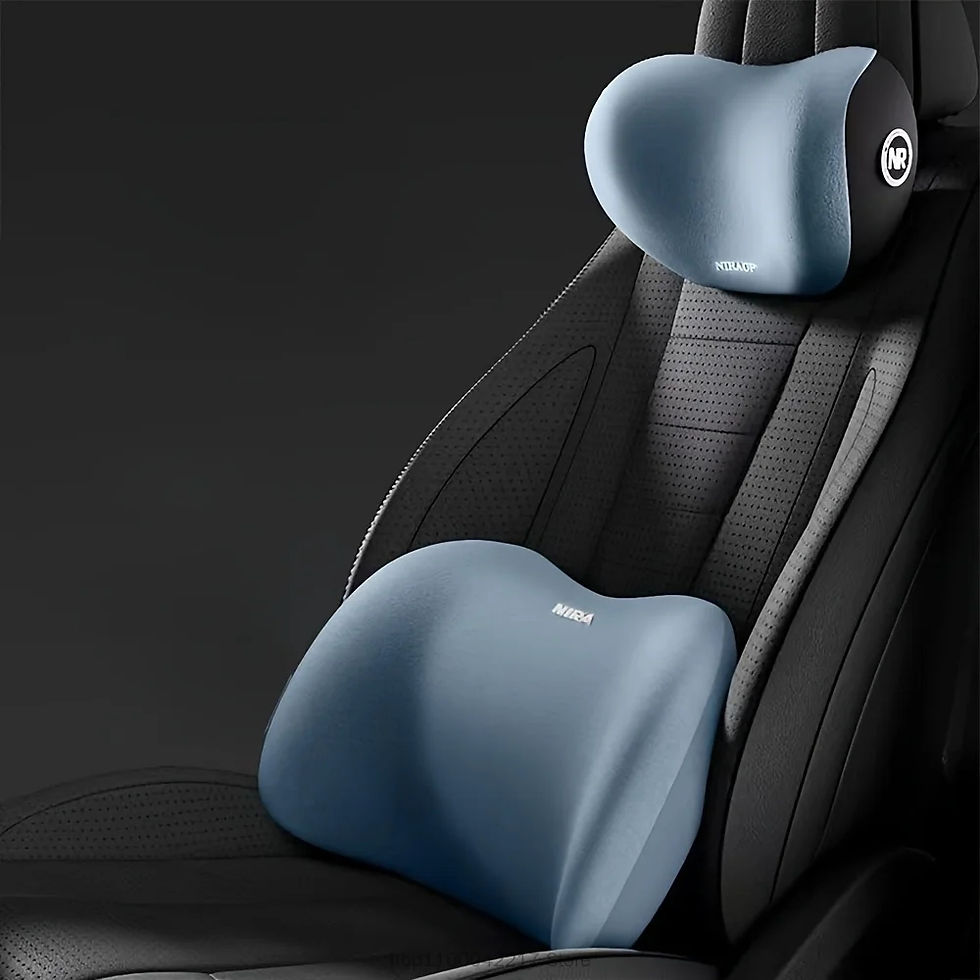 Thumbnail: Ergonomic memory foam car seat cushion - suitable for all seasons comfort car he