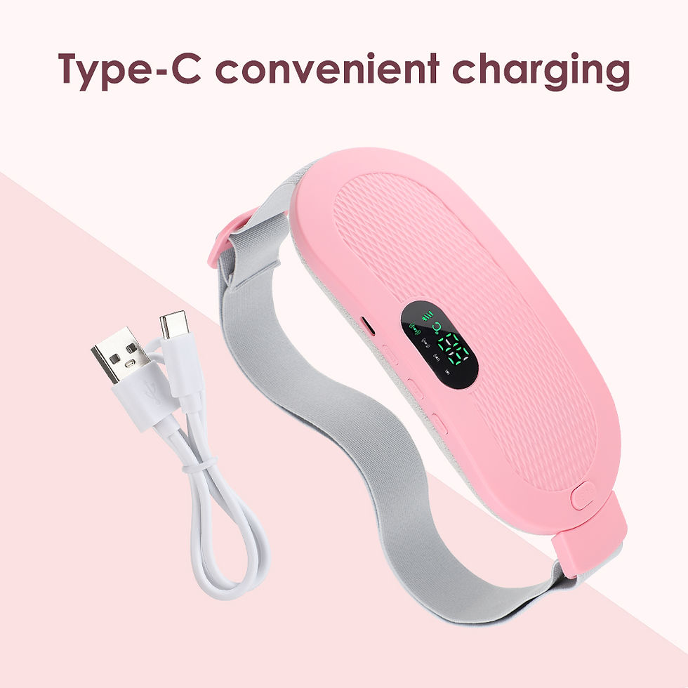 Thumbnail: Menstrual Thermal belt Menstrual Heating Pad Electrically Heat Pads for Period R