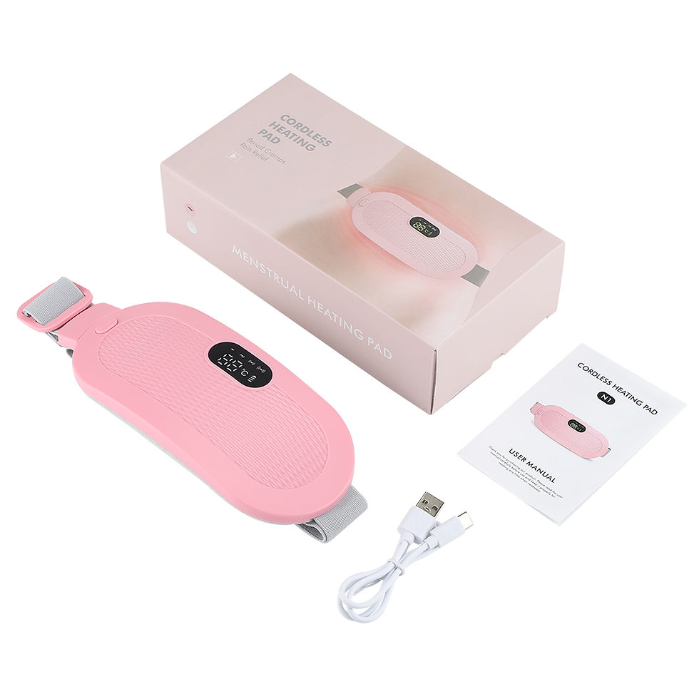 Thumbnail: Menstrual Thermal belt Menstrual Heating Pad Electrically Heat Pads for Period R