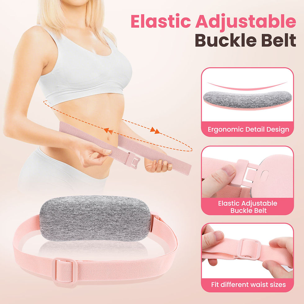 Thumbnail: Menstrual Thermal belt Menstrual Heating Pad Electrically Heat Pads for Period R