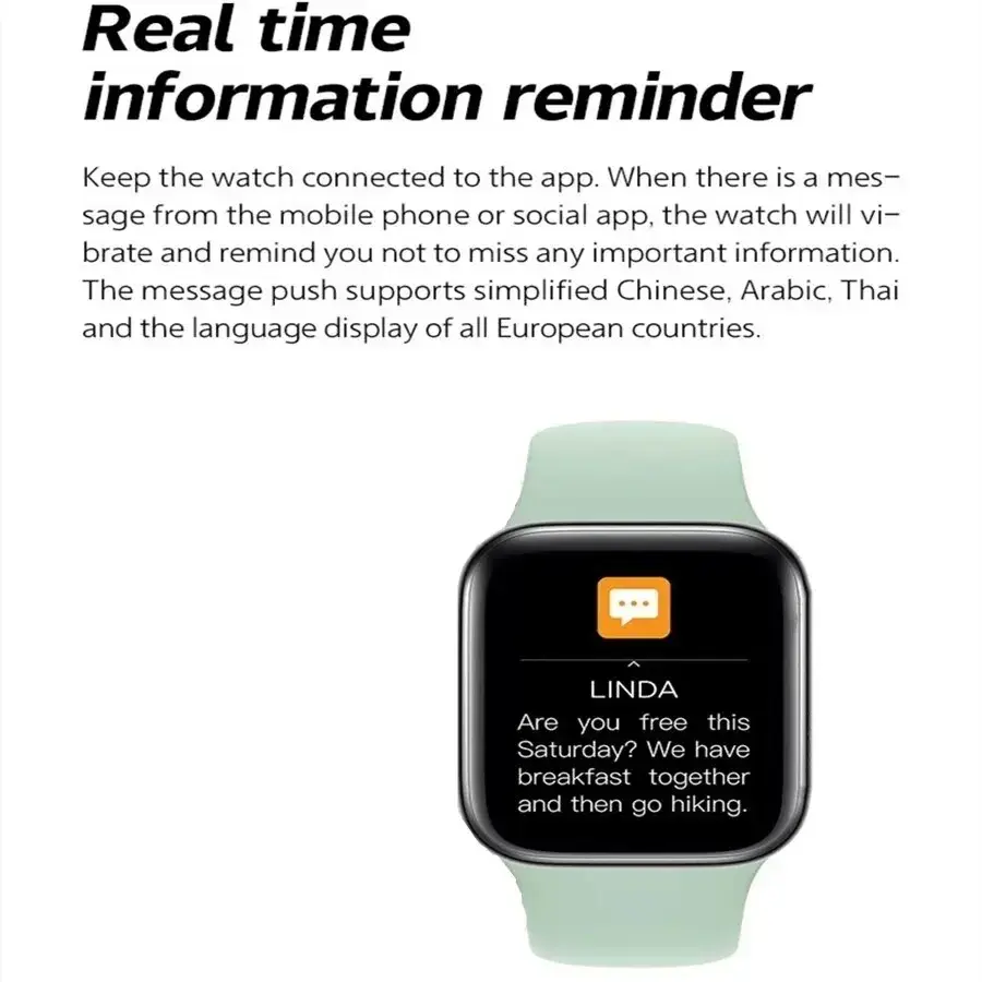 Thumbnail: 2025 New Smartwatch For Men Android IOS Phone 1.73" Screen Bluetooth Call Blood 