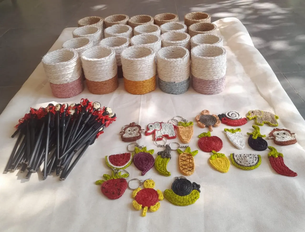 Book Marks, Key Chains & Pencils