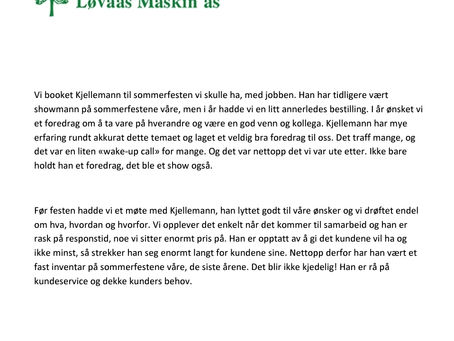 Løvaas Maskin as