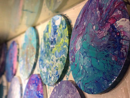 Fluidart 流體畫  復活節假期開班