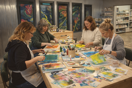 Unlock Your Creativity with Hands-On Art Workshops: Benefits of Joining an In-Person Workshop