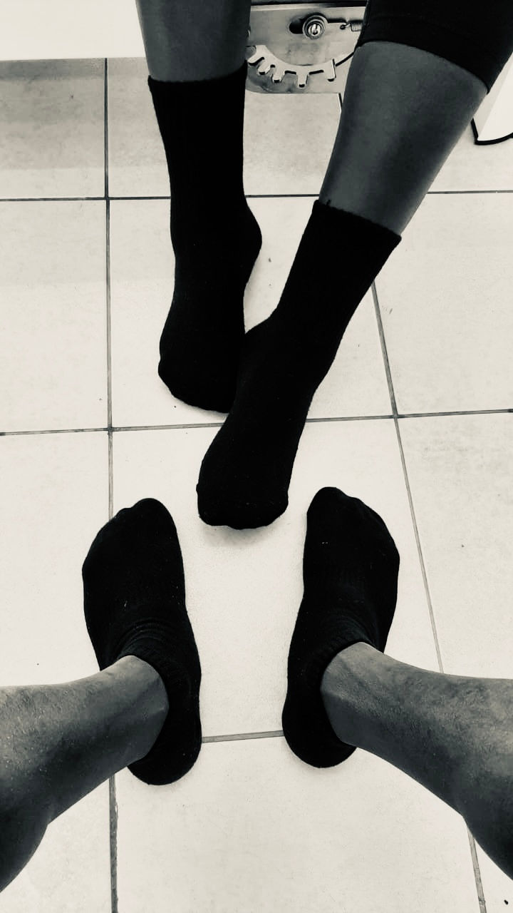 Thumbnail: Eco Friendly Pilates Full Length Grip/ anti -slip  Socks