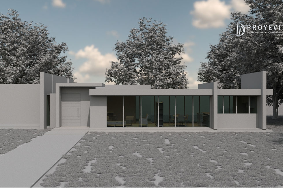 Miniatura: Casa 20x15 ǀ   Arquitectónico Casa Guerrero