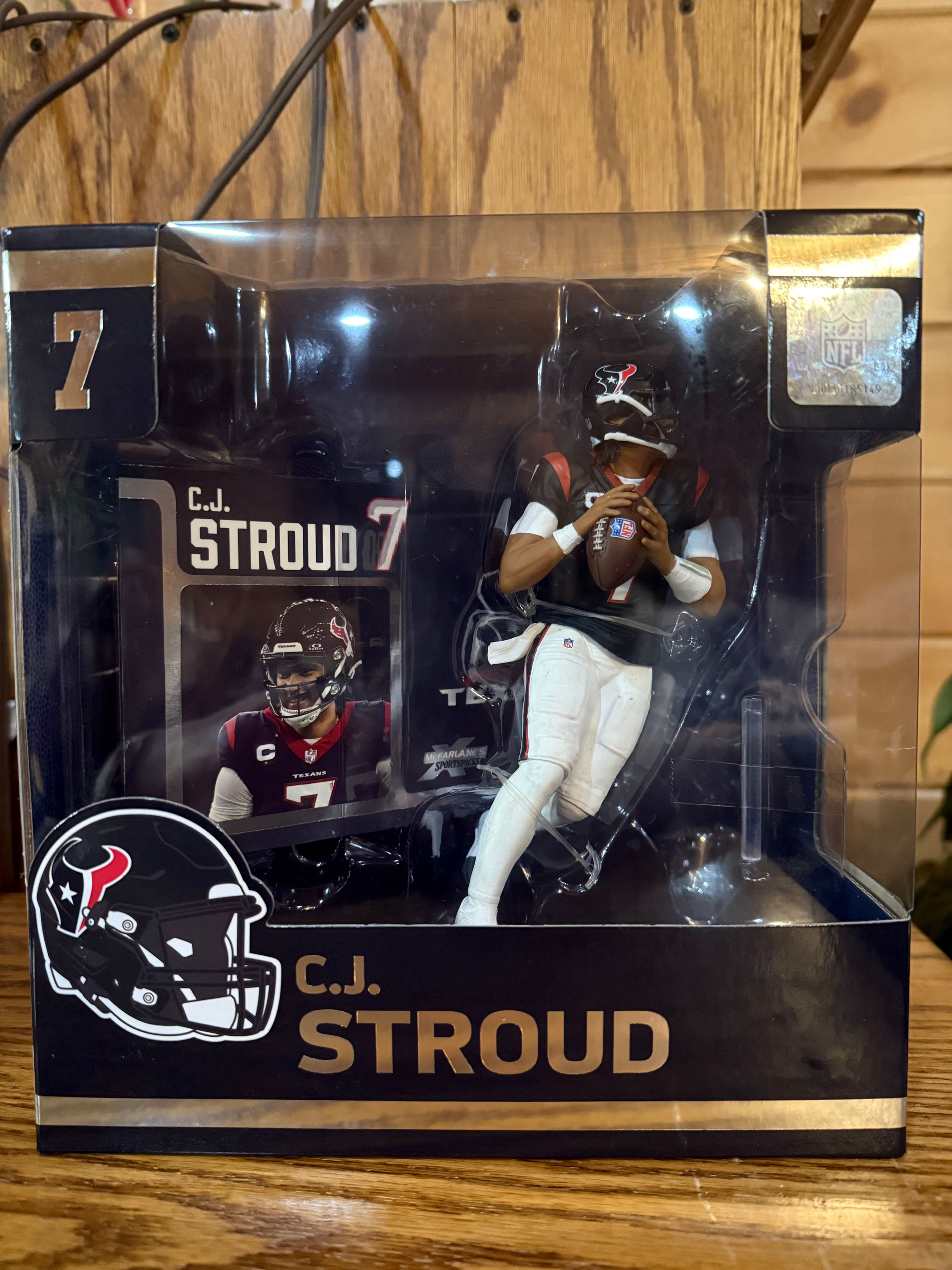 NFL SportsPicks 2024 Wave 1 Houston Texans C.J. Stroud 7-Inch Scale Posed Figure