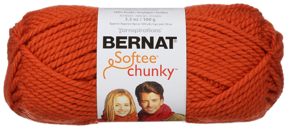 Thumbnail: Natural Bernat Softee Chunky solids