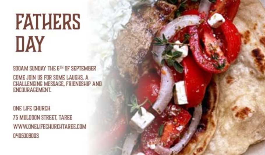 Father's Day Souvlaki lunch