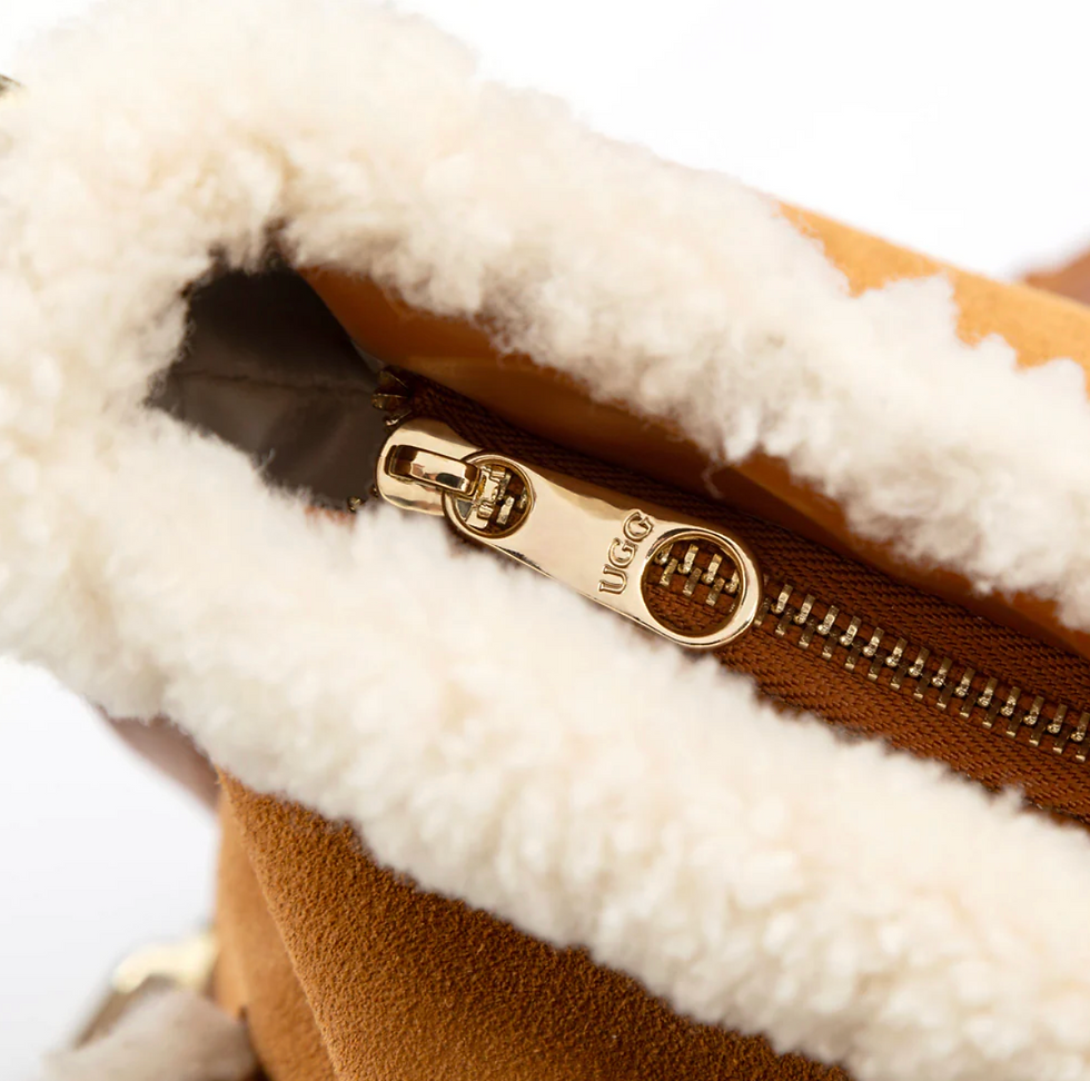 Thumbnail: OZWEAR UGG Shearling Safari Versatile Bag