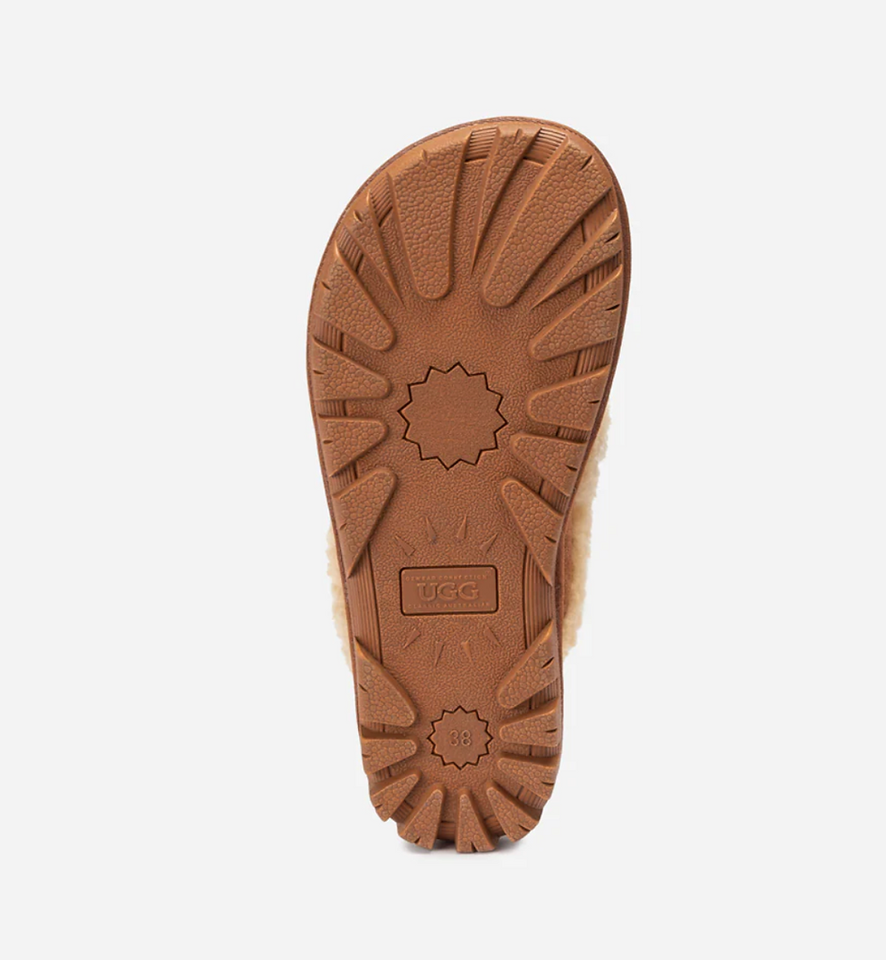 Thumbnail: OZWEAR UGG Caramel Violet Shearling Slipper