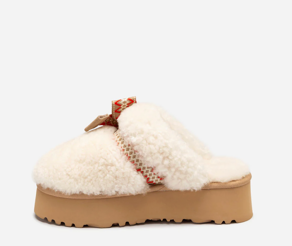 Thumbnail: OZWEAR UGG Cemila Shearling Platform Slipper