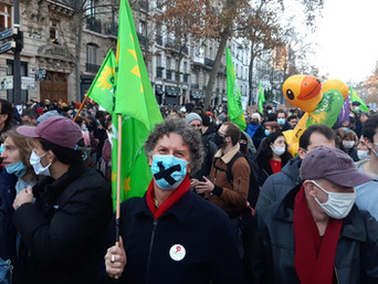 Tou·tes contre la loi "Sécurité Globale"