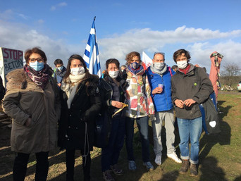 Les élu·es présent·es à Gonesse pour défendre les terres agricoles