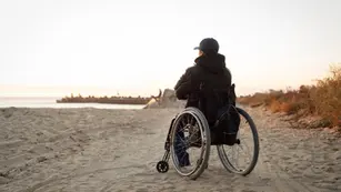 Magaluf pour les personnes à mobilité réduite.
