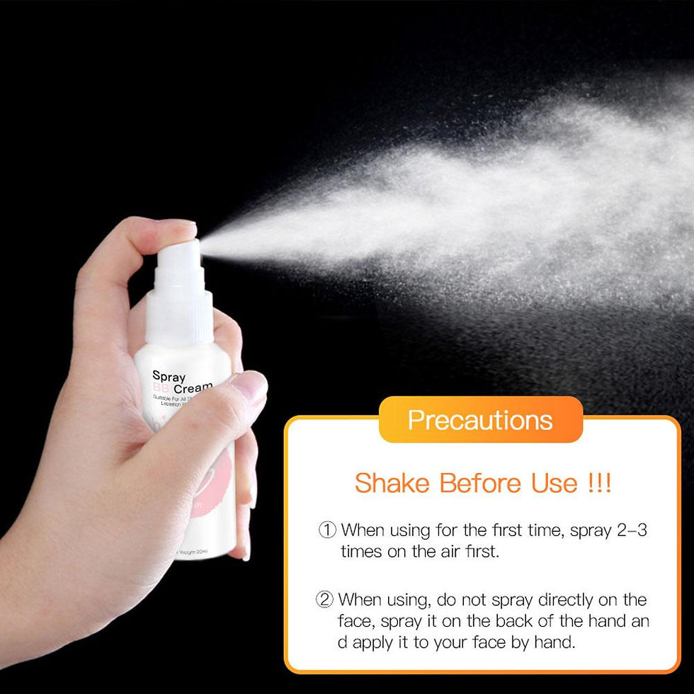 Miniatura: 1/2/3PCS 20ml Whitening Moisturizing Base Spray BB Cream Concealer Brighten Face