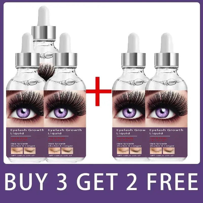 Miniatura: Eyelash Fast Growth Serum Thicker Lashes Natural Curling Treatment Lengthening L