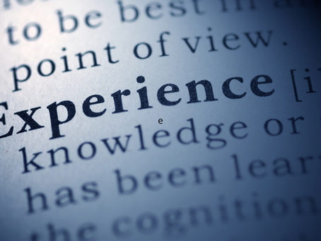 La experiencia ha muerto, ¿viva la experiencia? ¿Hay algo más que experiencia?