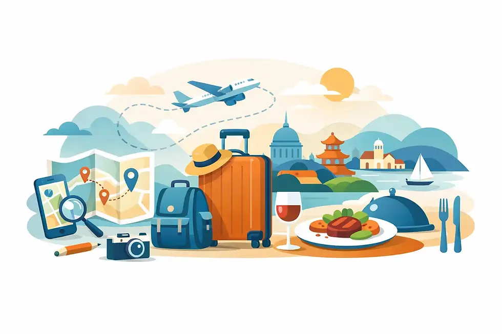 Guia de viaje gastronómico personalizado
