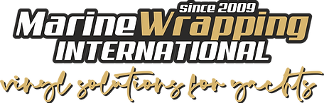 yacht wrapping logo mwi