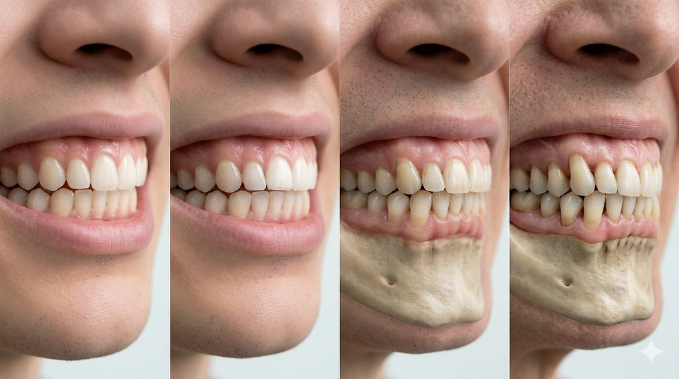 I denti si spostano con l’età