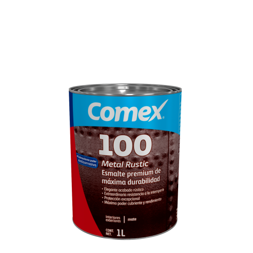 COMEX 100 METAL RUSTIC 1L Pinturas Maravilla