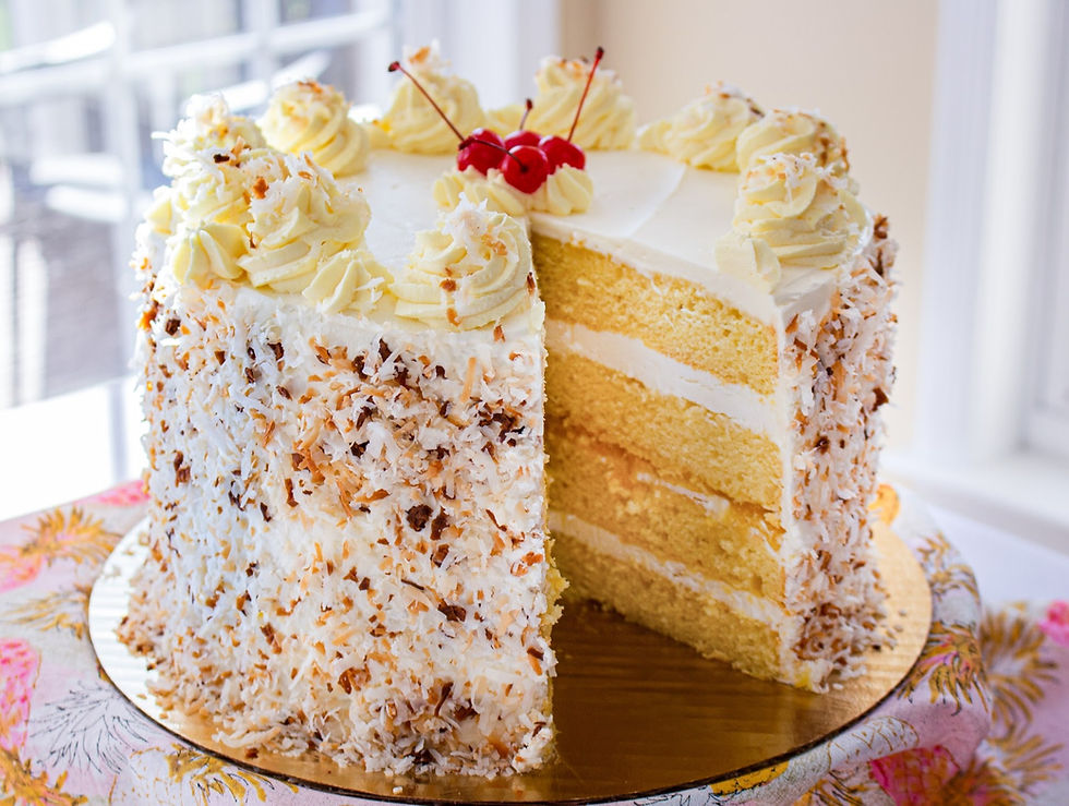 Thumbnail: Pineapple Coconut Tall Cake