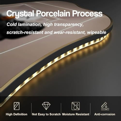 Thumbnail: XOYUBIA 3D LED Wall Sculpture: Modern Illuminated Art Decor with Power Adapter f