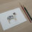 Thumbnail: Australian Shepherd Original Watercolour Painting