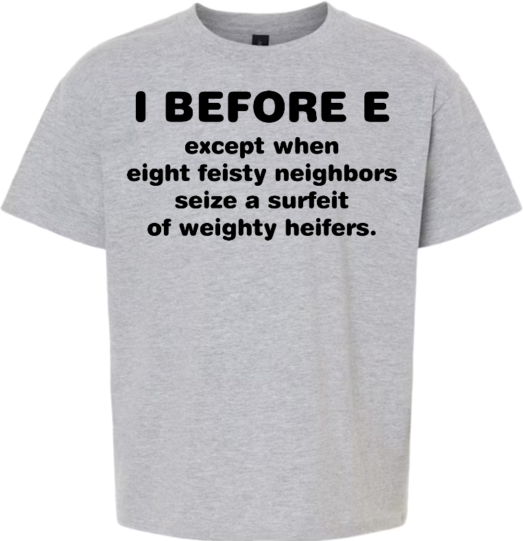 Thumbnail: I Before E