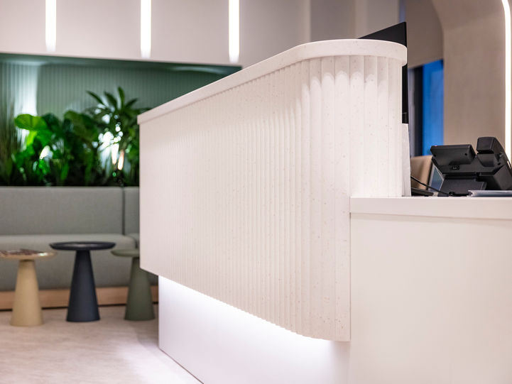 Bespoke Reception Desk Dentist